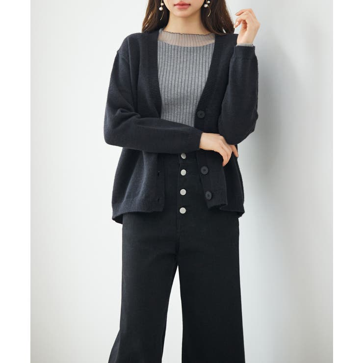 ワンピーとカーディのニットセットアップ/アンサンブル | SAISON DE PAPILLON  | 詳細画像22 