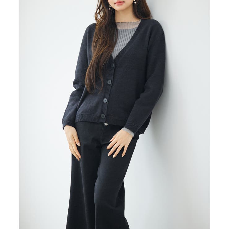 ワンピーとカーディのニットセットアップ/アンサンブル | SAISON DE PAPILLON  | 詳細画像23 