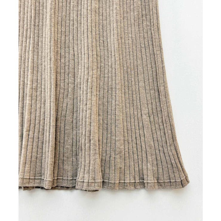 リブ編みレース付きニットワンピース | SAISON DE PAPILLON  | 詳細画像29 