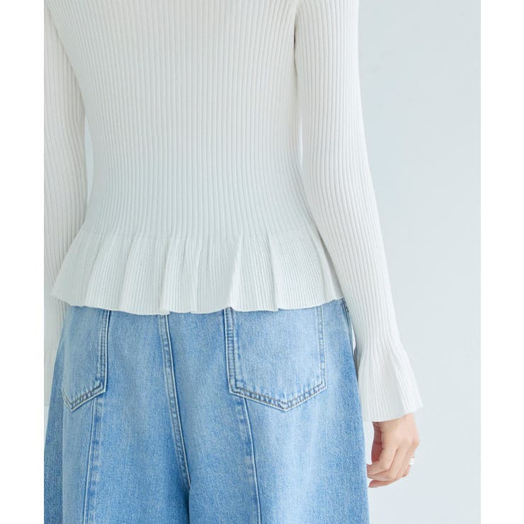 2wayフレア袖口ニットカーディガン | SAISON DE PAPILLON  | 詳細画像19 