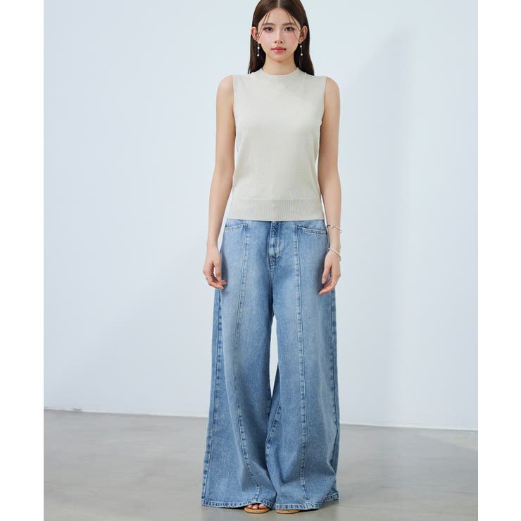 上品なラメー入りニットアンサンプル | SAISON DE PAPILLON  | 詳細画像24 