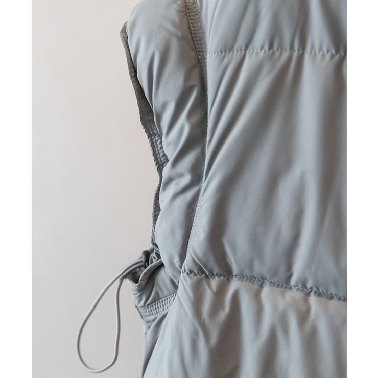 スタンドカラーボリューム中綿ベスト | SAISON DE PAPILLON  | 詳細画像11 