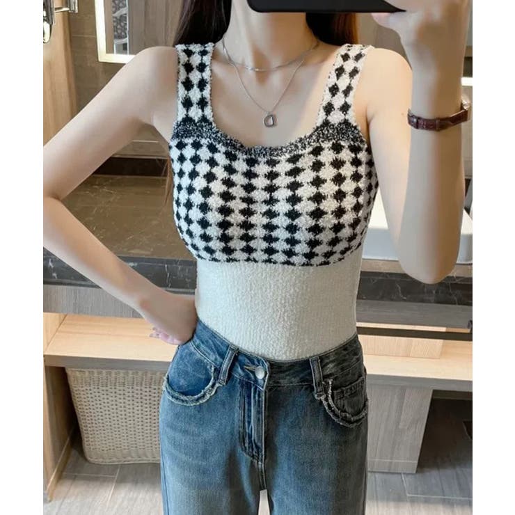 肌に優しい暖かタンクトップ | SAISON DE PAPILLON  | 詳細画像13 