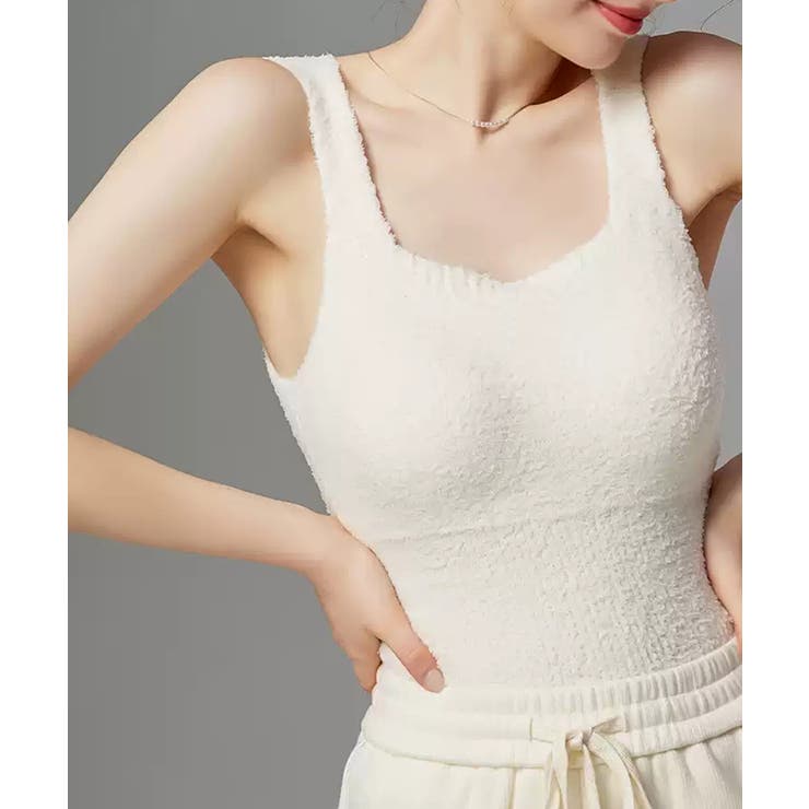 肌に優しい暖かタンクトップ | SAISON DE PAPILLON  | 詳細画像6 