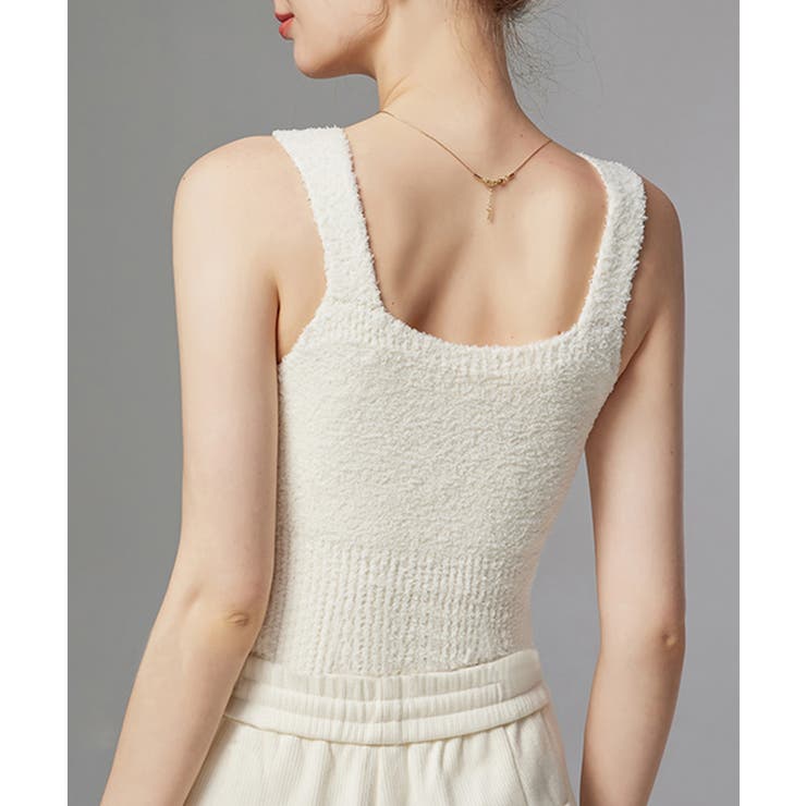 肌に優しい暖かタンクトップ | SAISON DE PAPILLON  | 詳細画像8 
