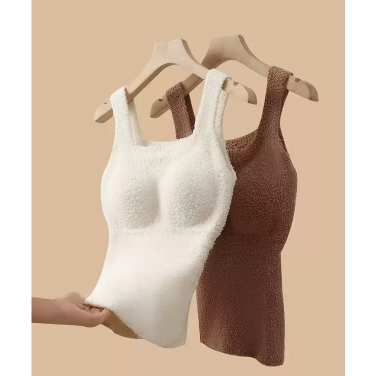 肌に優しい暖かタンクトップ | SAISON DE PAPILLON  | 詳細画像18 