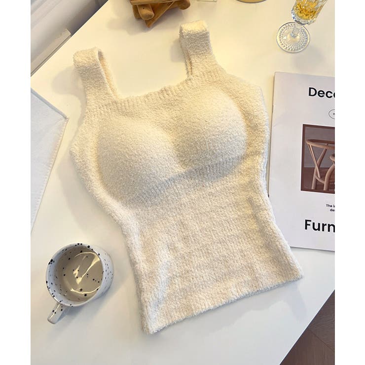 肌に優しい暖かタンクトップ | SAISON DE PAPILLON  | 詳細画像20 