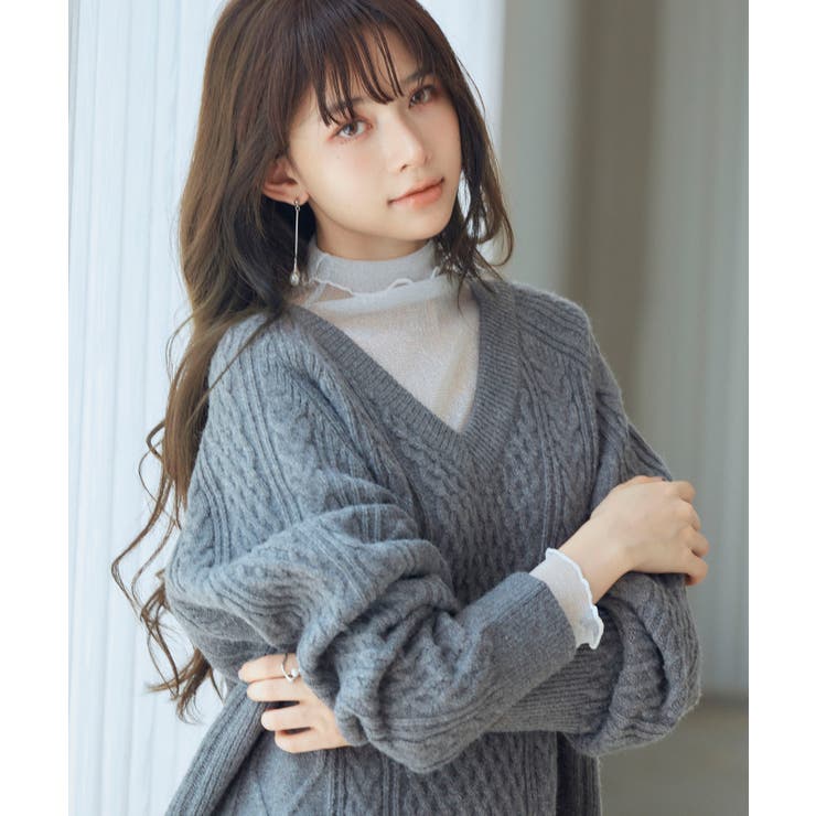 お洒落に見せるシアートップス | SAISON DE PAPILLON  | 詳細画像15 