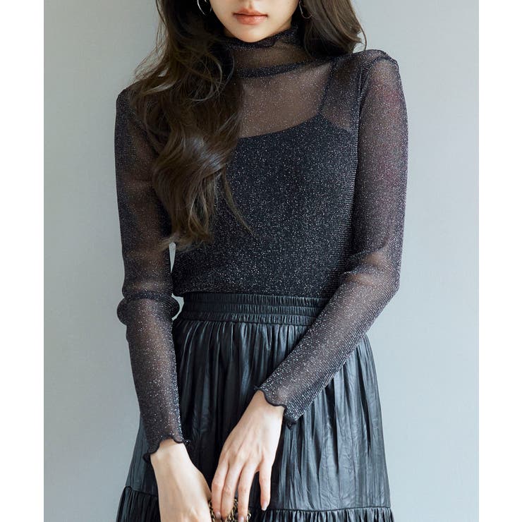 お洒落に見せるシアートップス | SAISON DE PAPILLON  | 詳細画像3 