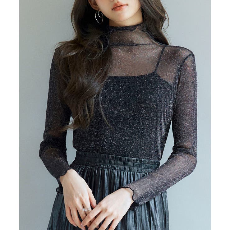 お洒落に見せるシアートップス | SAISON DE PAPILLON  | 詳細画像4 