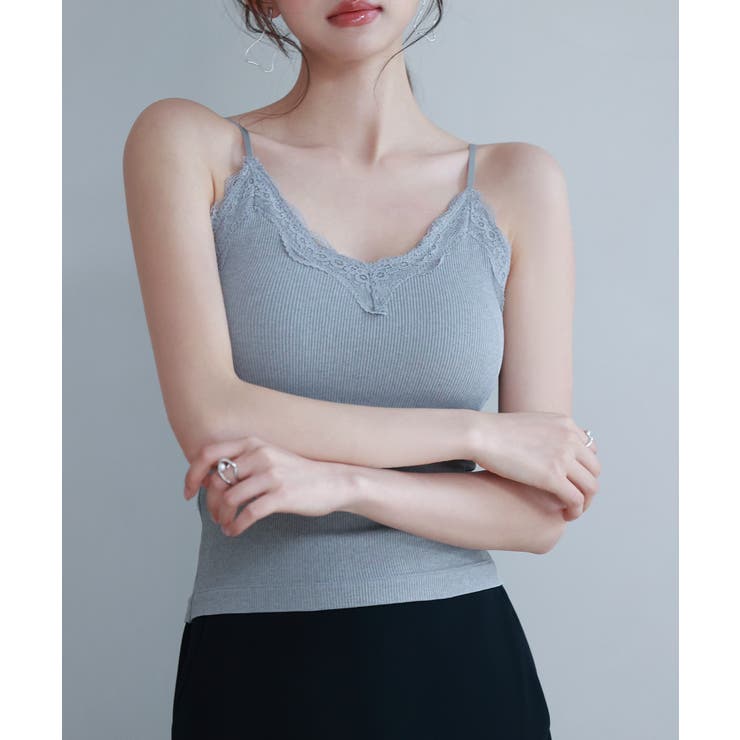 ETRE TOKYO（エトレトウキョウ）の「シールズトリコットキャミ（Tシャツ/カットソー）」 - WEAR