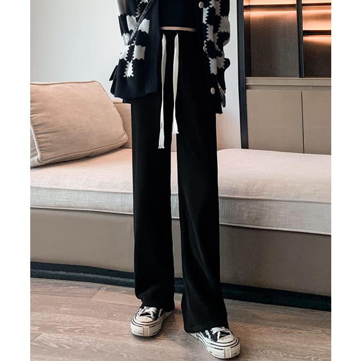 裏起毛コーデユロイワイドパンツ | SAISON DE PAPILLON  | 詳細画像18 