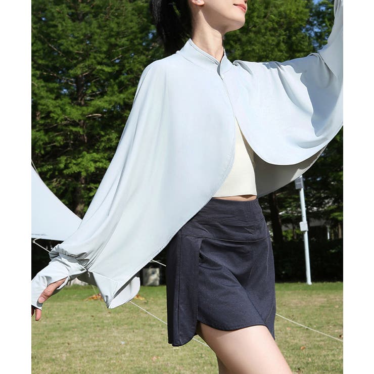 接触冷感UVカット防晒パーカー | SAISON DE PAPILLON  | 詳細画像4 
