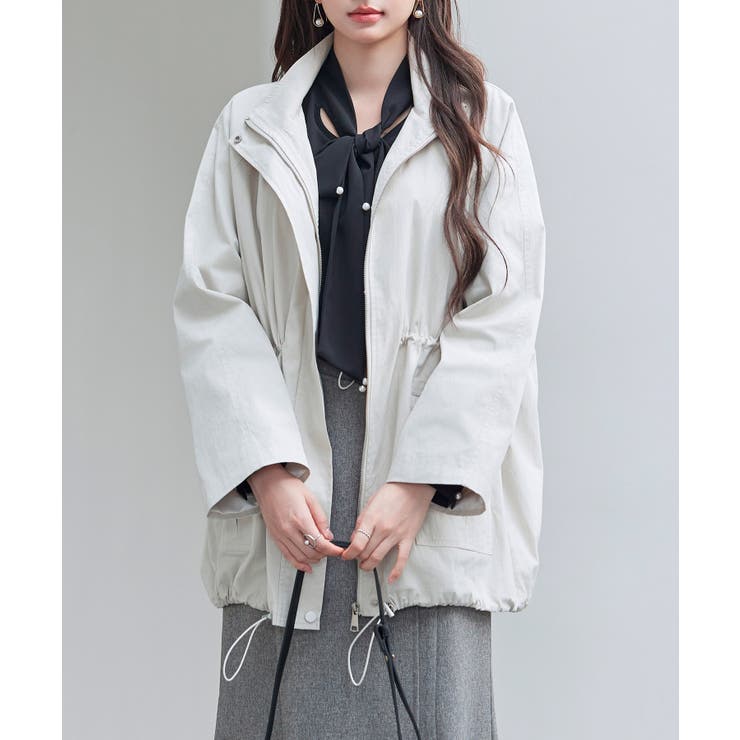 ワックスドオーバーブルゾン | SAISON DE PAPILLON  | 詳細画像21 