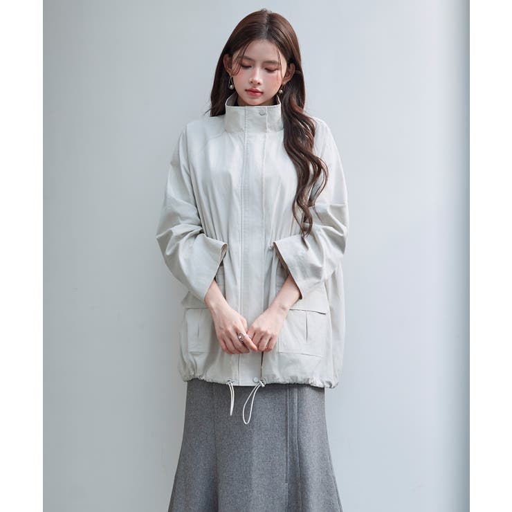 ワックスドオーバーブルゾン | SAISON DE PAPILLON  | 詳細画像18 