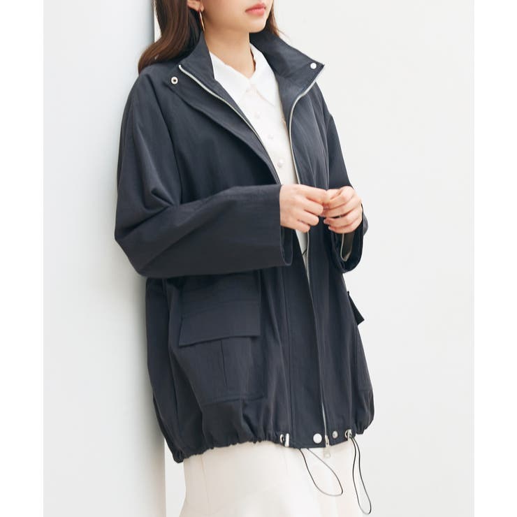 ワックスドオーバーブルゾン | SAISON DE PAPILLON  | 詳細画像5 