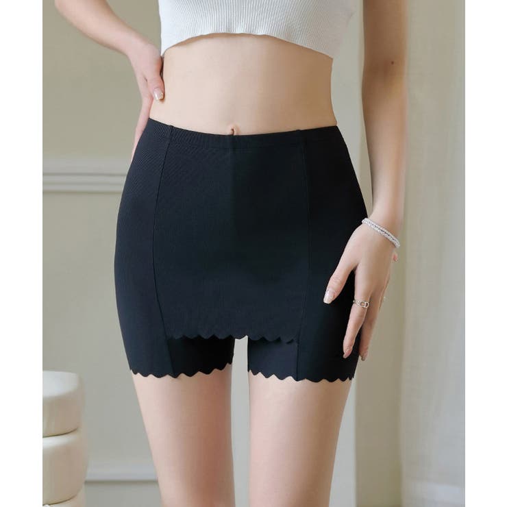 Y字ラインカバーペチコート付きインナーペチパンツ | SAISON DE PAPILLON  | 詳細画像13 