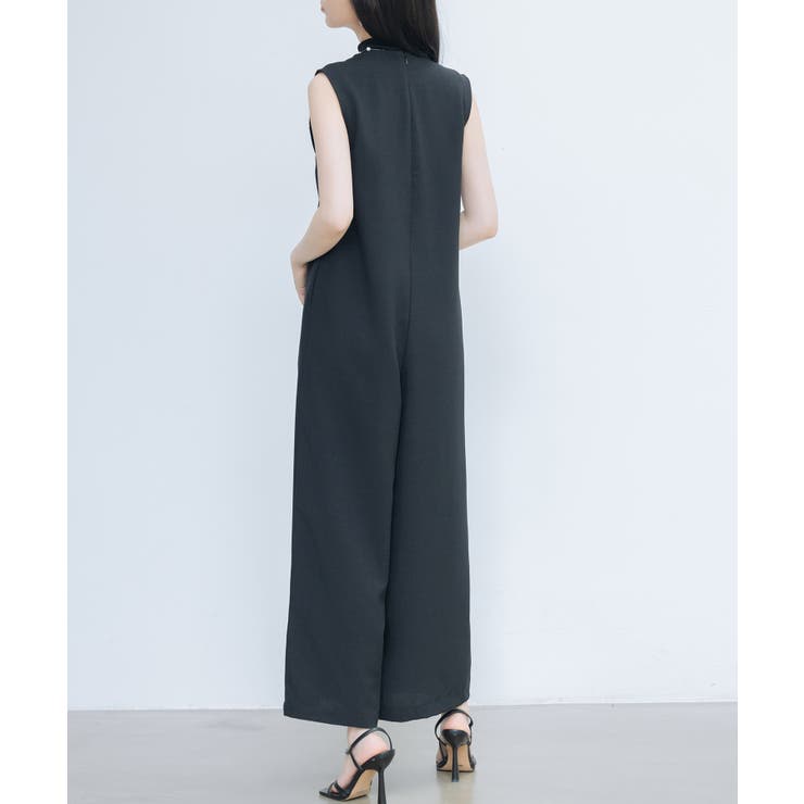 IラインシルエットVネックサロペット[品番：DSSW0004858]｜SAISON DE