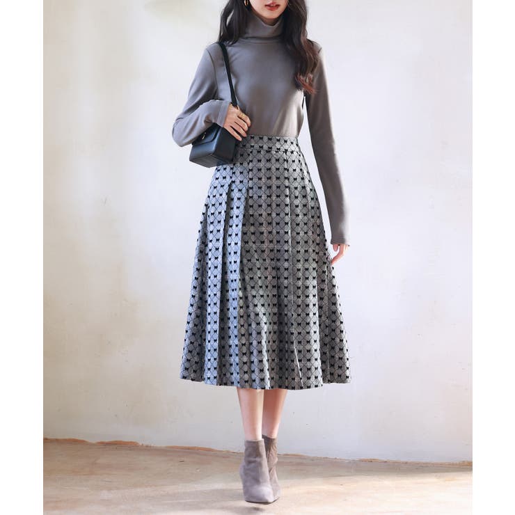 暖かいフリースハイネックトップス | SAISON DE PAPILLON  | 詳細画像21 