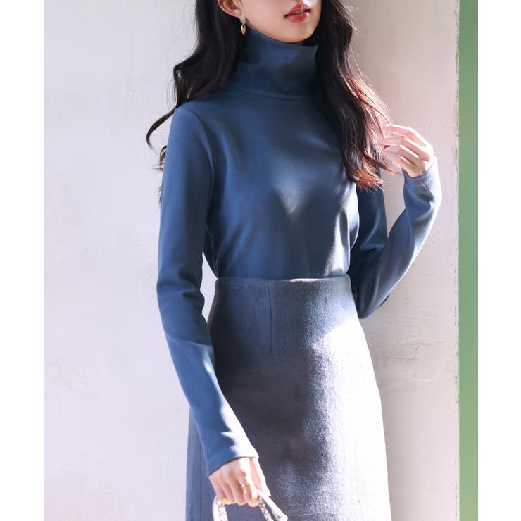 暖かいフリースハイネックトップス | SAISON DE PAPILLON  | 詳細画像33 