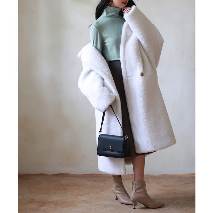 暖かいフリースハイネックトップス | SAISON DE PAPILLON  | 詳細画像31 