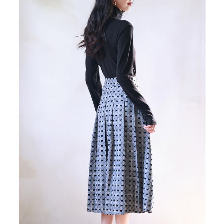 暖かいフリースハイネックトップス | SAISON DE PAPILLON  | 詳細画像25 