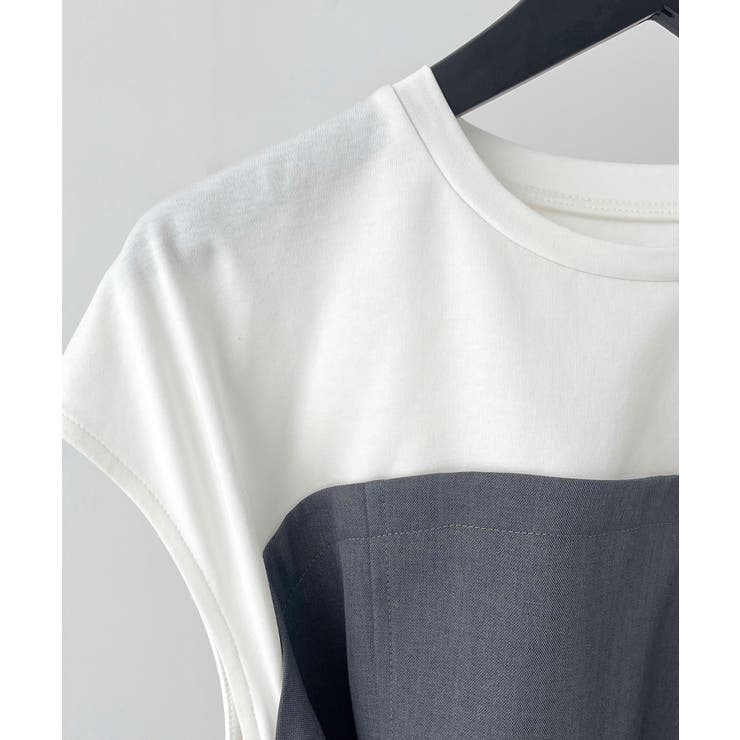 ベルト付きビスチェカットソートップス | SAISON DE PAPILLON  | 詳細画像21 