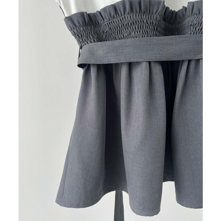 ベルト付きビスチェカットソートップス | SAISON DE PAPILLON  | 詳細画像25 