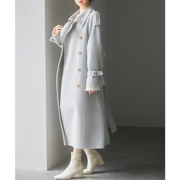 【未使用】ドルガバ トレンチ コート ロング ダブル シルク パイソン柄 42 未使用】ドルガバ トレンチ コート ロング ダブル シルク パイソン柄 42