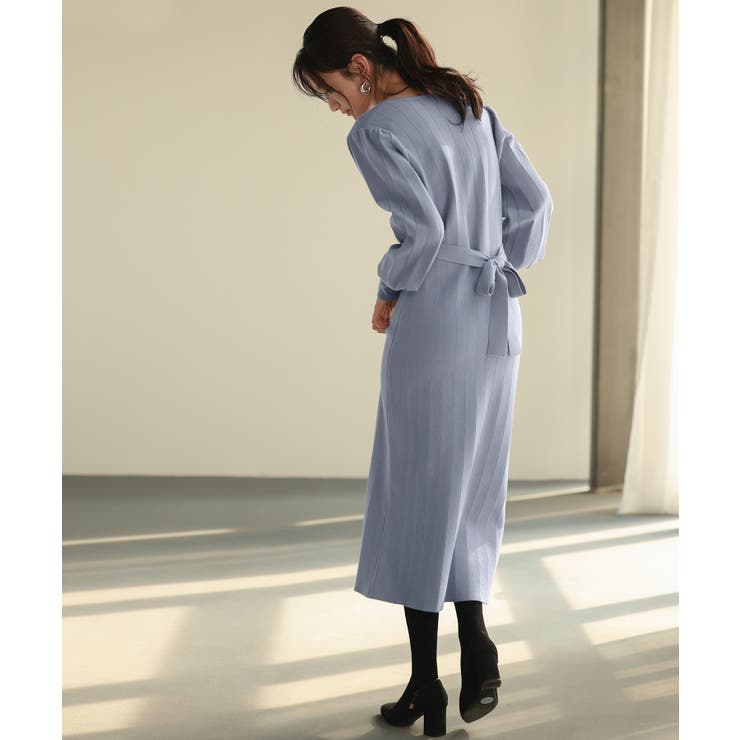 CHICWISH★ウエストリボンスクエアネックニットワンピース☆ 楽天市場】【マラソン期間中 5%OFFクーポン】SAISON DE PAPILLON