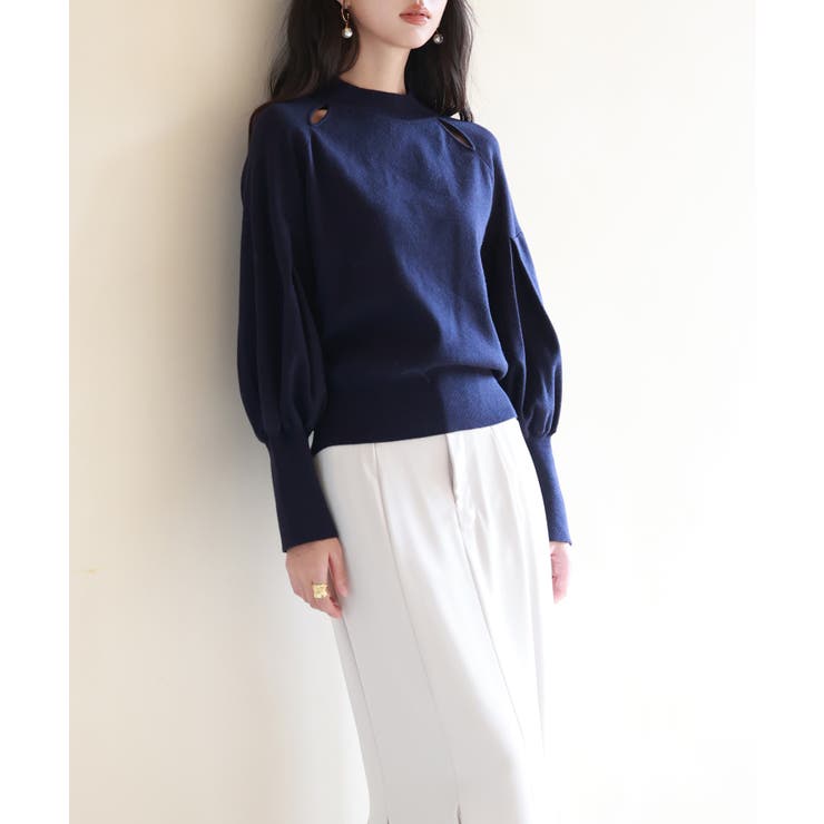 ふんわりスリープニットプルオーバー | SAISON DE PAPILLON  | 詳細画像9 