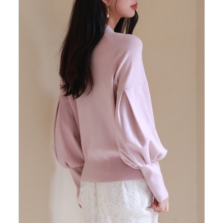 ふんわりスリープニットプルオーバー | SAISON DE PAPILLON  | 詳細画像23 