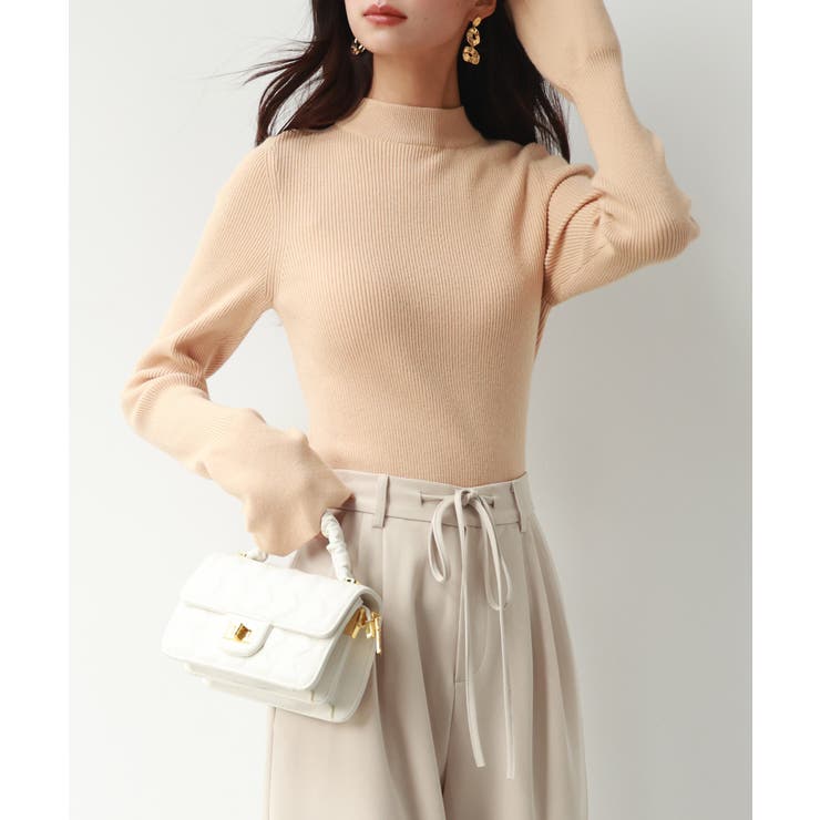 【選べる2type】前後2wayボウタイリボンニット | SAISON DE PAPILLON  | 詳細画像28 