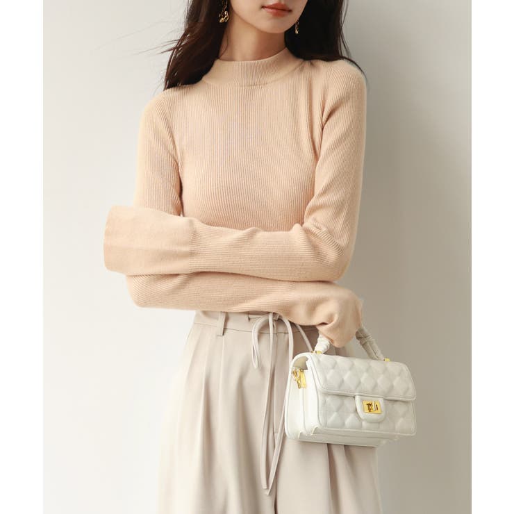 【選べる2type】前後2wayボウタイリボンニット | SAISON DE PAPILLON  | 詳細画像29 