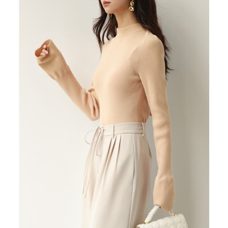 【選べる2type】前後2wayボウタイリボンニット | SAISON DE PAPILLON  | 詳細画像32 