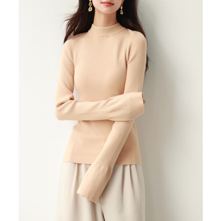 【選べる2type】前後2wayボウタイリボンニット | SAISON DE PAPILLON  | 詳細画像27 