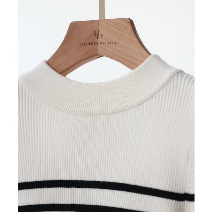 【選べる2type】前後2wayボウタイリボンニット | SAISON DE PAPILLON  | 詳細画像39 