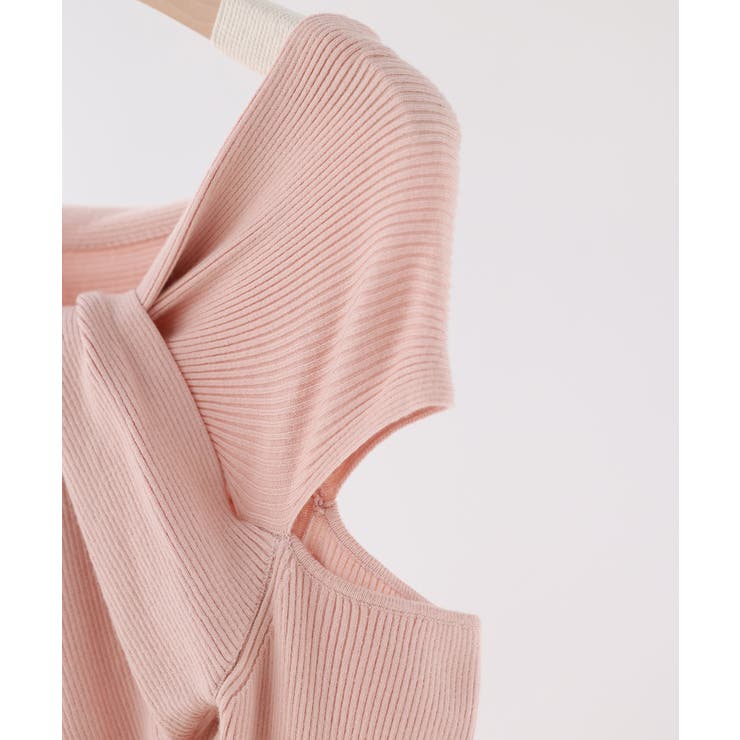 【2way着用】フレア袖口ニットプルオーバー | SAISON DE PAPILLON  | 詳細画像38 