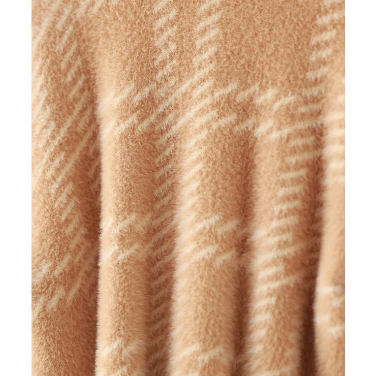 シャギー素材チェック編みニットプルオーバー | SAISON DE PAPILLON  | 詳細画像39 