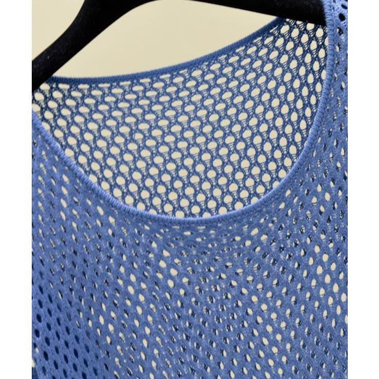 アイレット編みサマーニットプルオーバー ゆったり 涼しげ | SEU | 詳細画像25 