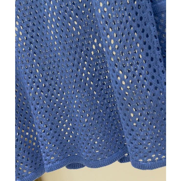 アイレット編みサマーニットプルオーバー ゆったり 涼しげ | SEU | 詳細画像26 