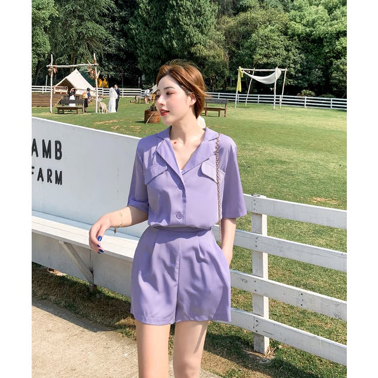 【新品未使用】ok.soon シャツ&amp;ショートパンツ　セットアップ 楽天市場】【3点セット】 セットアップ メンズ 夏 夏服 春夏 シャツ
