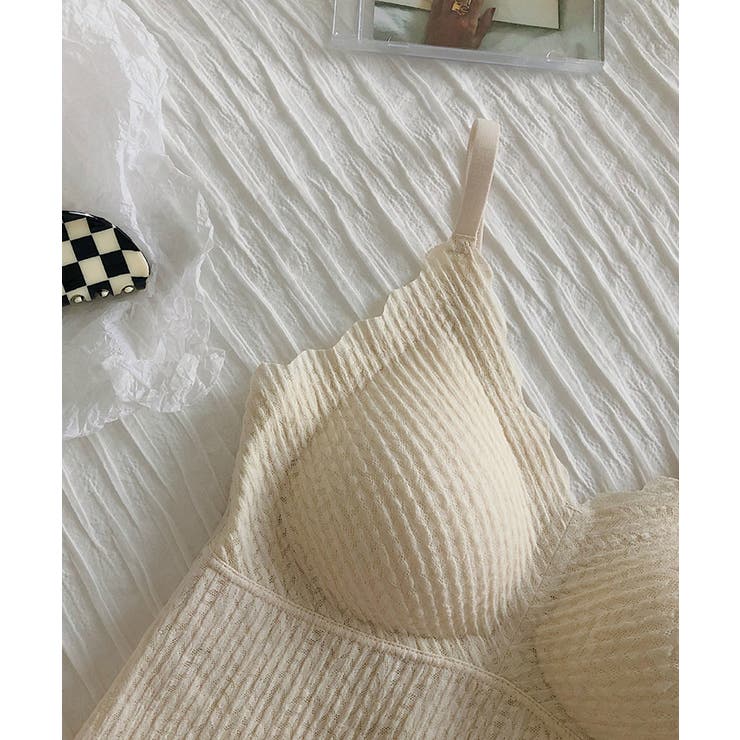 着ればわかる！カットレース3Dパッドナイロンキャミソール 美乳ブラ | SEU | 詳細画像42 