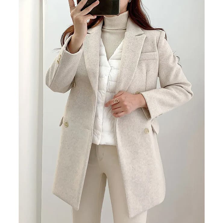 Vネックにもできるダウンベスト インナーベスト ダウンアウター | SEU | 詳細画像5 