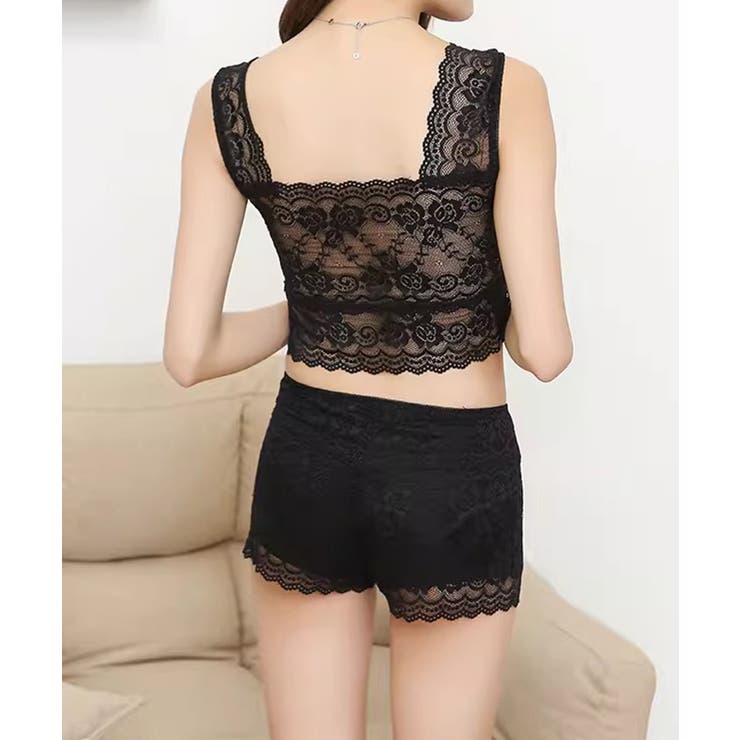 レースブラトップ ペチパンツ 上下２点セット【SHOPLIST限定 | SEU | 詳細画像6 
