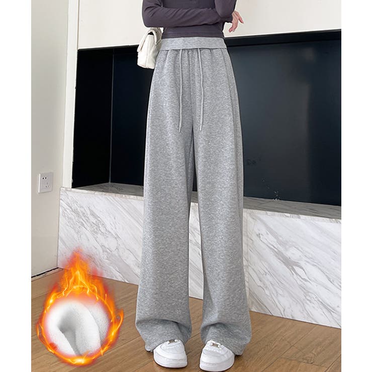 グレー | 【裏起毛】2wayスウェットパンツ【SHOPLIST限定 新作 春 秋 冬】 | SEU