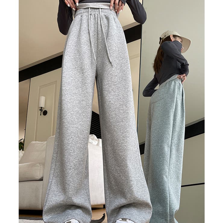 【裏起毛】2wayスウェットパンツ【SHOPLIST限定 新作 春 秋 冬】 | SEU | 詳細画像14 