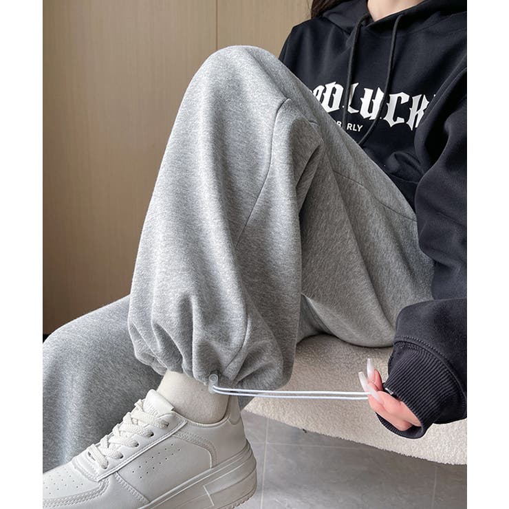 【裏起毛】2wayスウェットパンツ【SHOPLIST限定 新作 春 秋 冬】 | SEU | 詳細画像16 