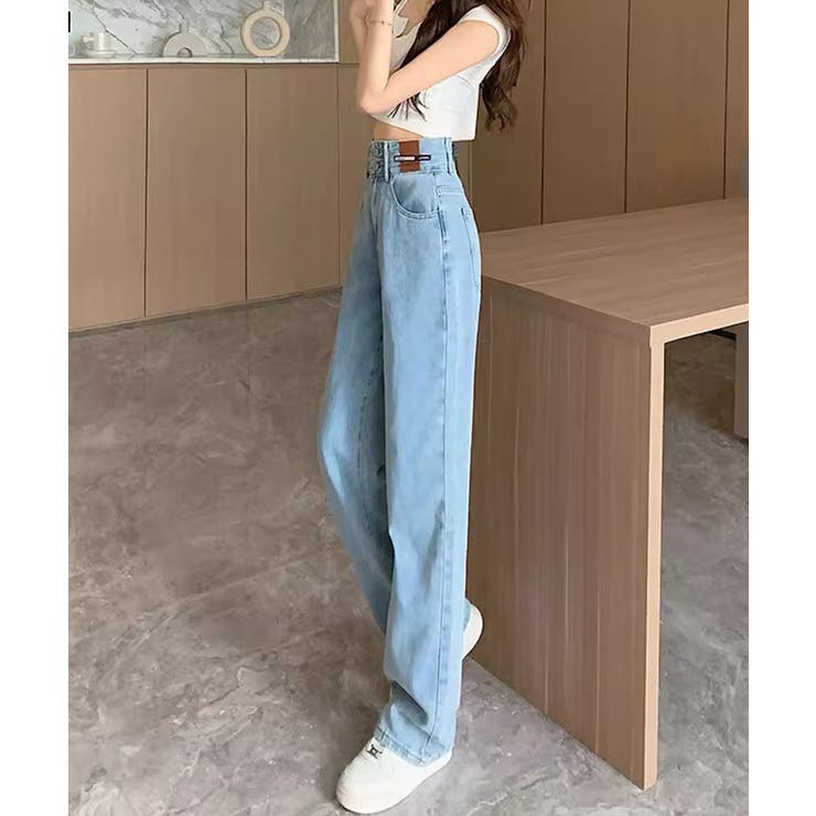 ハイウエストセミワイドデニム【SHOPLIST限定 新作 春 夏 秋 冬】 | SEU | 詳細画像8 