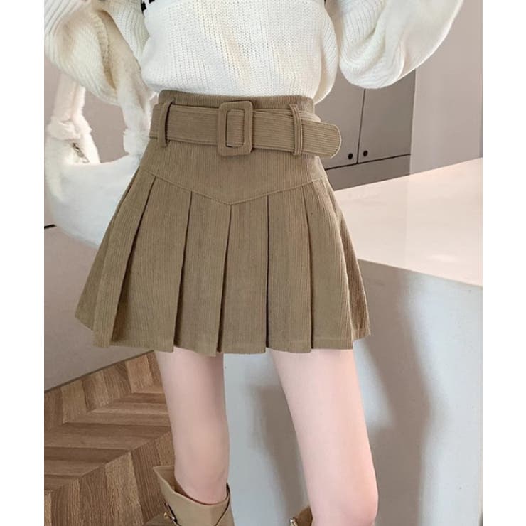 ベルト付きプリーツミニスカート【SHOPLIST限定 新作 春 夏 秋 冬】 | SEU | 詳細画像10 